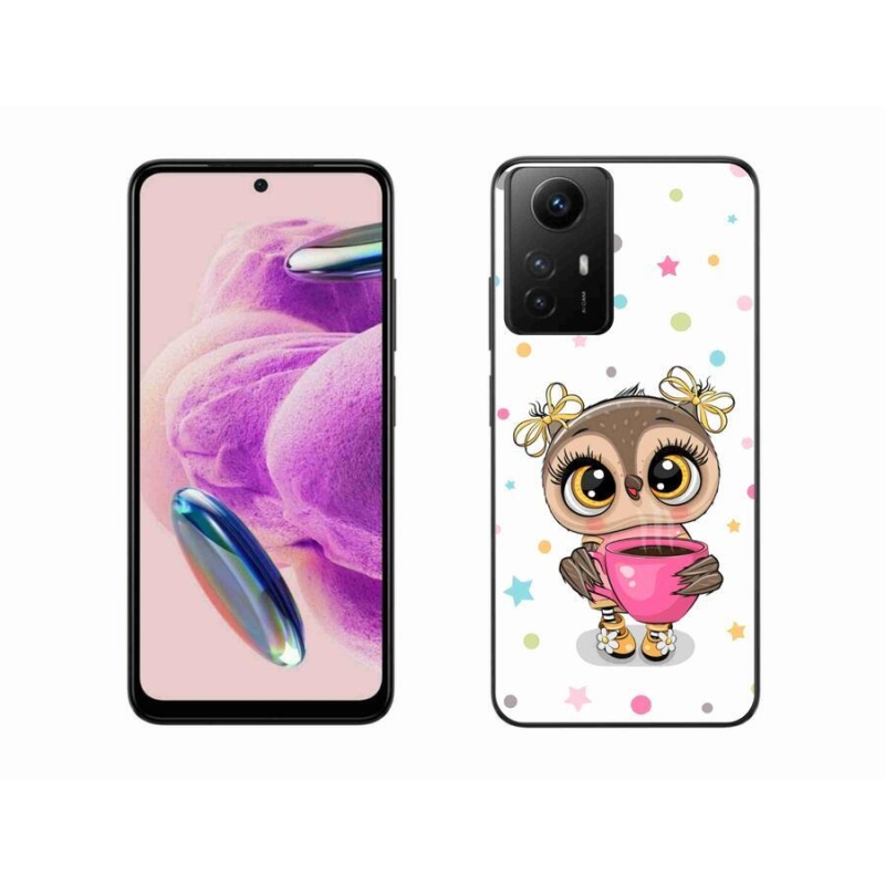 Gél borítás mmCase a Xiaomi Redmi Note 12S-hez - rajzfilm bagoly