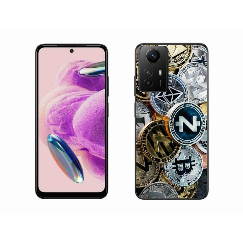 Gél borítás mmCase a Xiaomi Redmi Note 12S számára - kriptovaluták