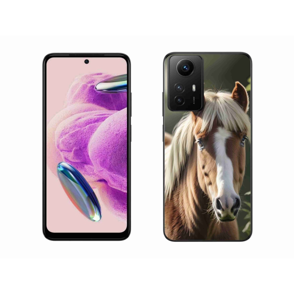 Gél borítás mmCase a Xiaomi Redmi Note 12S-hez - ló könnyű sörénnyel