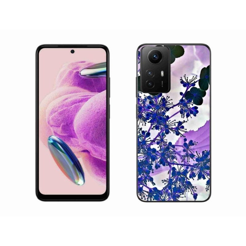Gél borítás mmCase a Xiaomi Redmi Note 12S-hez - hortenzia virág