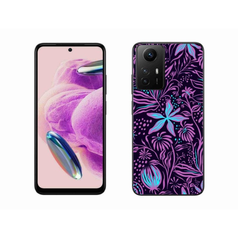 Gél borító mmCase a Xiaomi Redmi Note 12S-hez - virágok 2