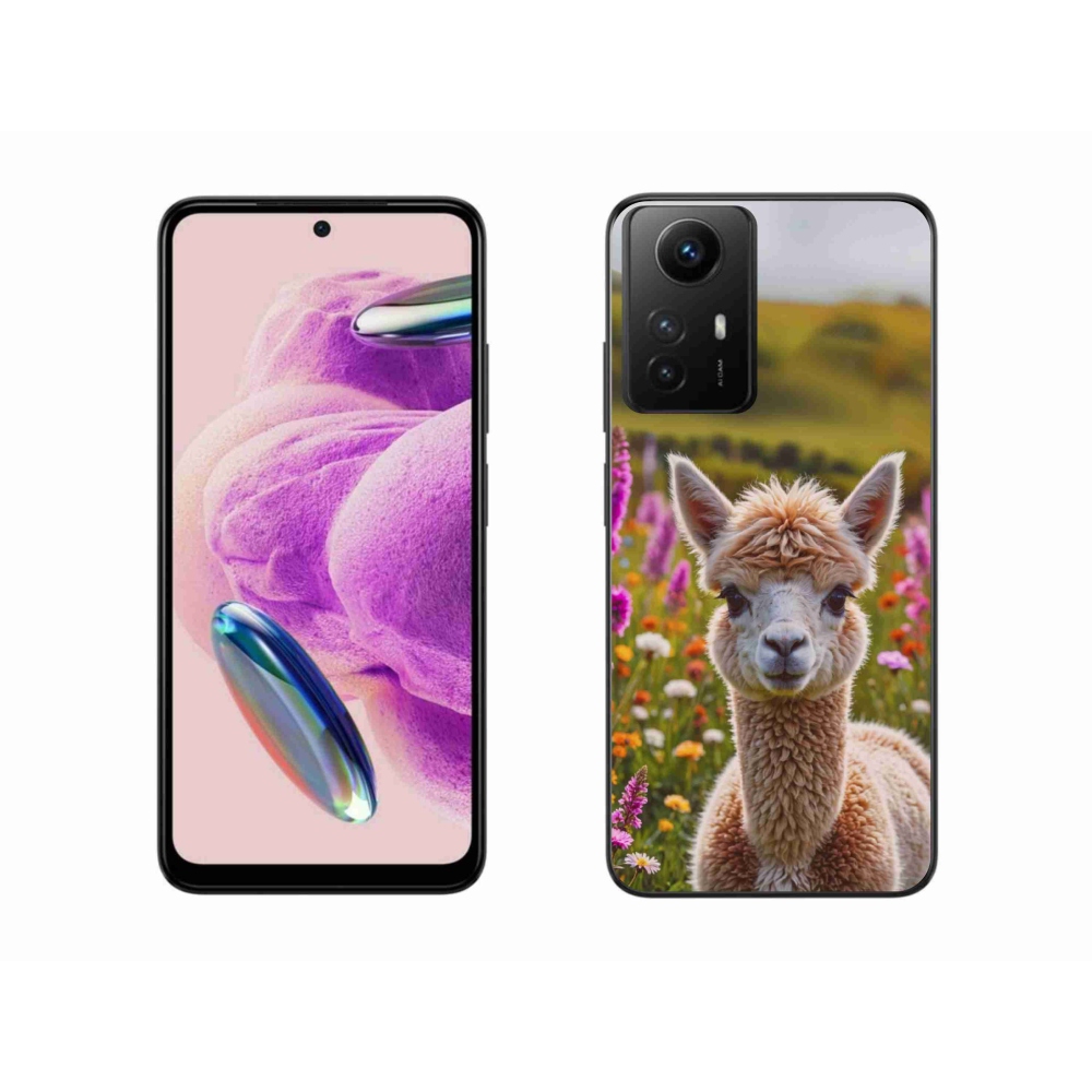 Gél borítás mmCase a Xiaomi Redmi Note 12S-hez - láma a réten