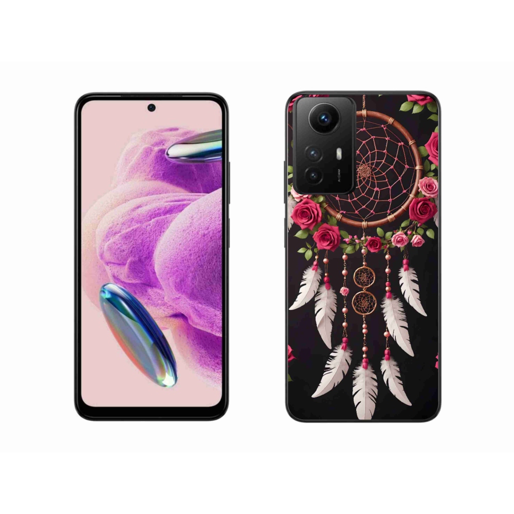 Gél borítás mmCase a Xiaomi Redmi Note 12S-hez - álomfogó rózsákkal