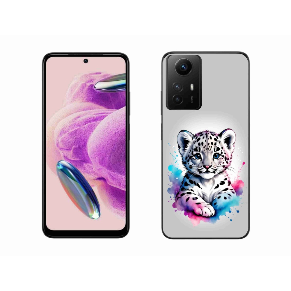 Gél borítás mmCase a Xiaomi Redmi Note 12S-hez - leopárd kölyök