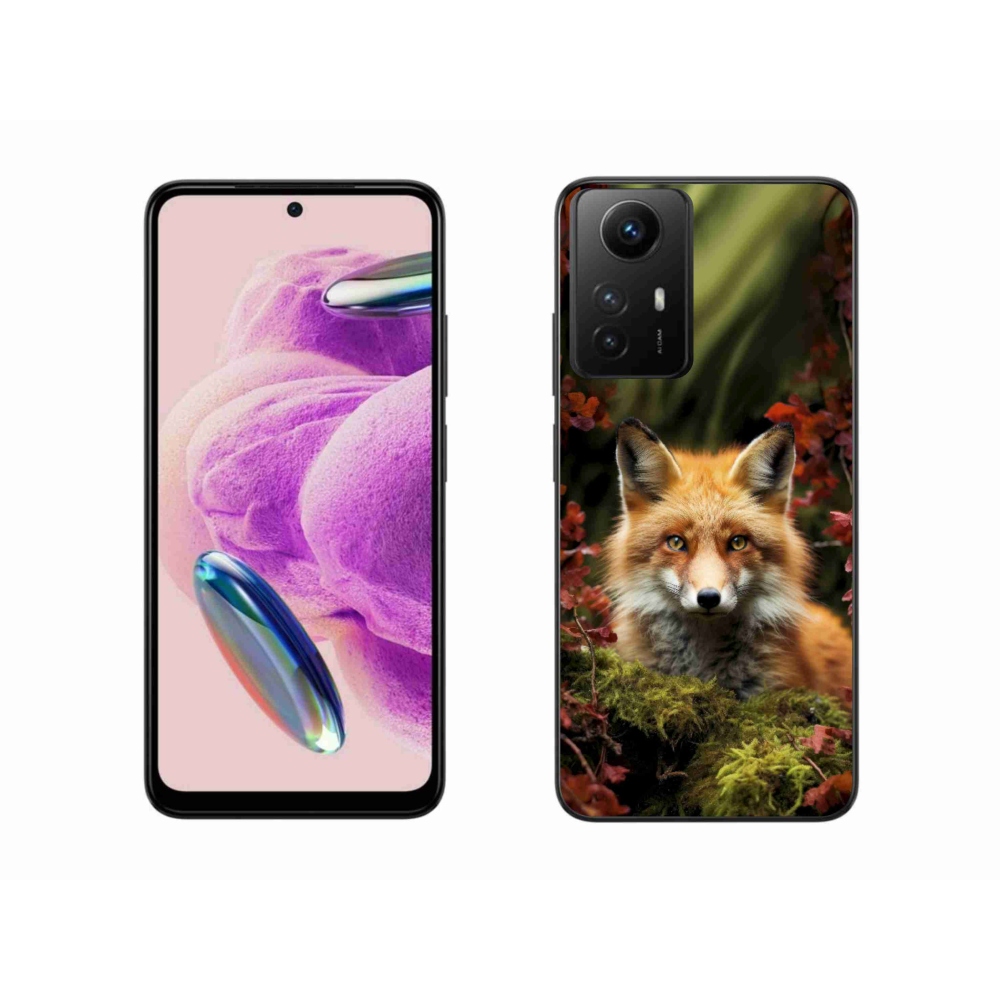 Gél borítás mmCase a Xiaomi Redmi Note 12S-hez - róka az erdőben