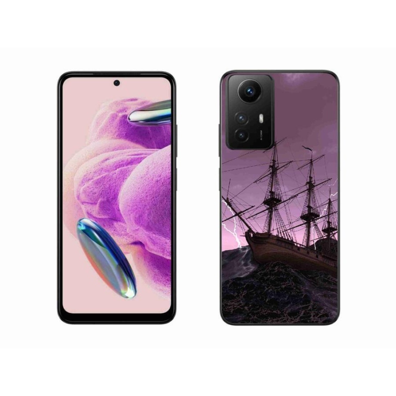Gél borítás mmCase a Xiaomi Redmi Note 12S-hez - hajó a viharban