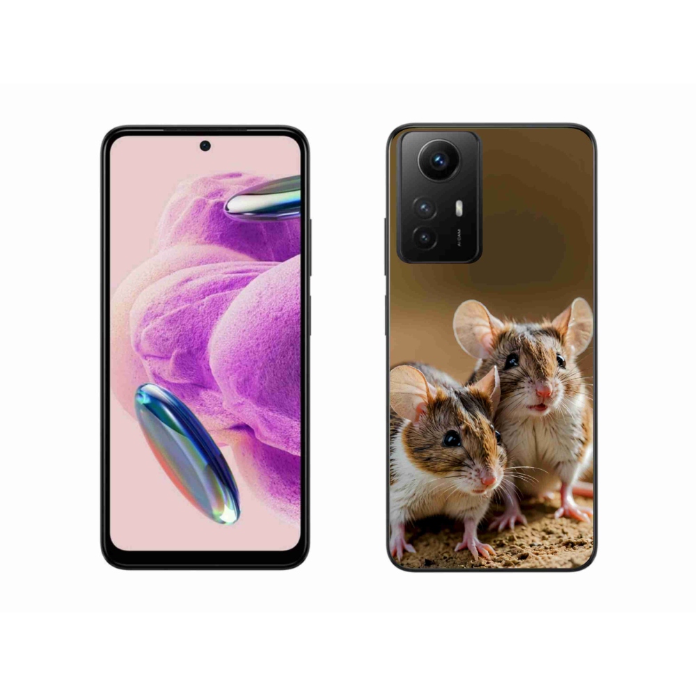 Gél borítás mmCase a Xiaomi Redmi Note 12S-hez - egér duó