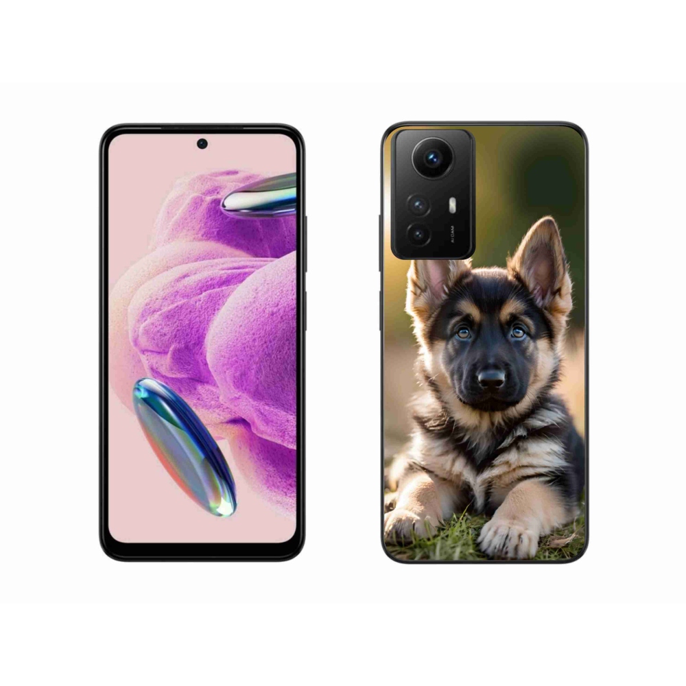 Gél borítás mmCase a Xiaomi Redmi Note 12S-hez - Német juhászkutya a természetben