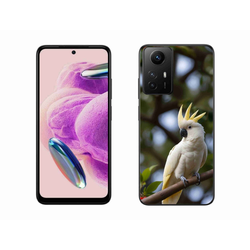 Gél borítás mmCase a Xiaomi Redmi Note 12S-hez - papagáj kakadu 3