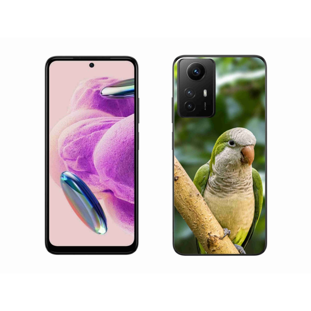 Gél borítás mmCase a Xiaomi Redmi Note 12S-hez - papagáj