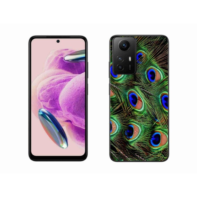 Gél borítás mmCase a Xiaomi Redmi Note 12S-hez - pávatoll