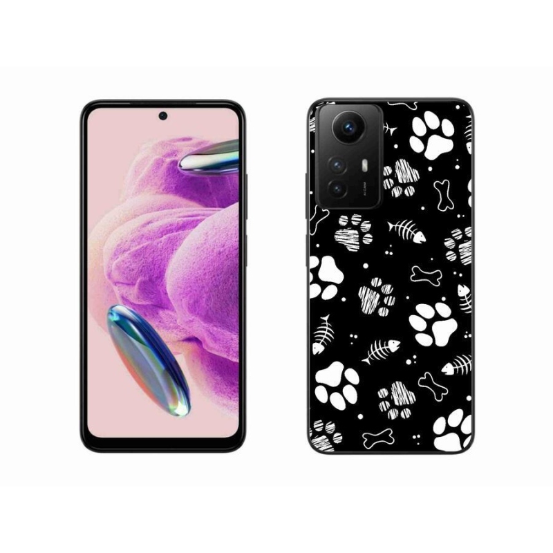 Gél borítás mmCase a Xiaomi Redmi Note 12S-hez - kutyamancsok