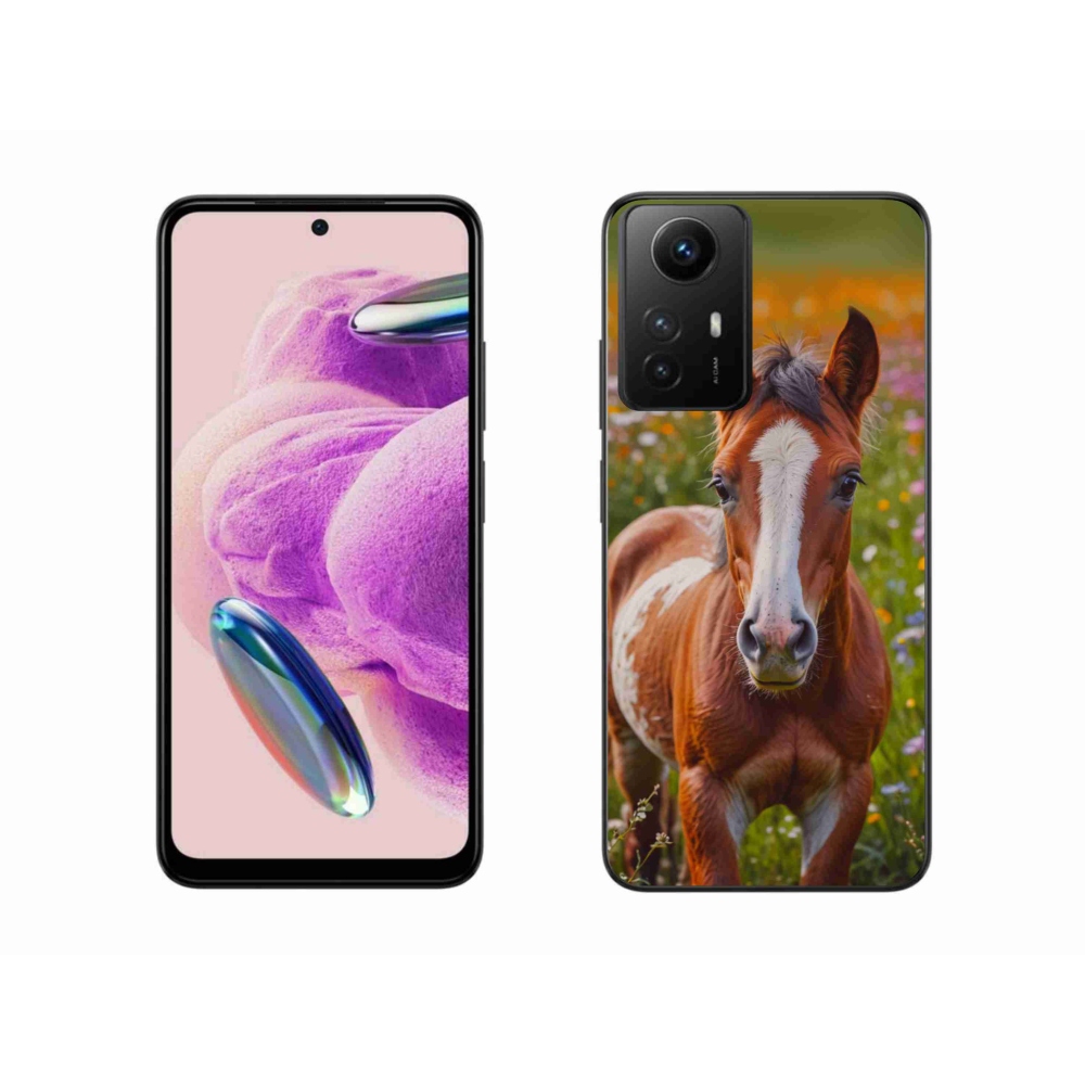 Gél borítás mmCase a Xiaomi Redmi Note 12S-hez - aranyos csikó
