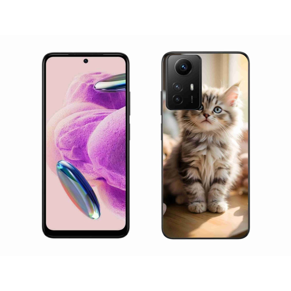 Gél borítás mmCase a Xiaomi Redmi Note 12S-hez - aranyos cica 10