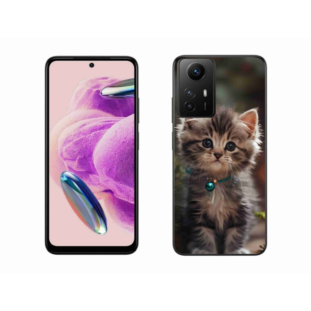Gél borító mmCase a Xiaomi Redmi Note 12S-hez - aranyos cica 11