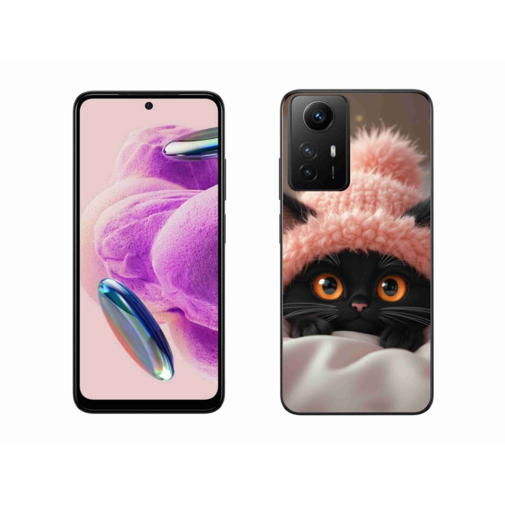 Gél borító mmCase a Xiaomi Redmi Note 12S-hez - aranyos cica 7