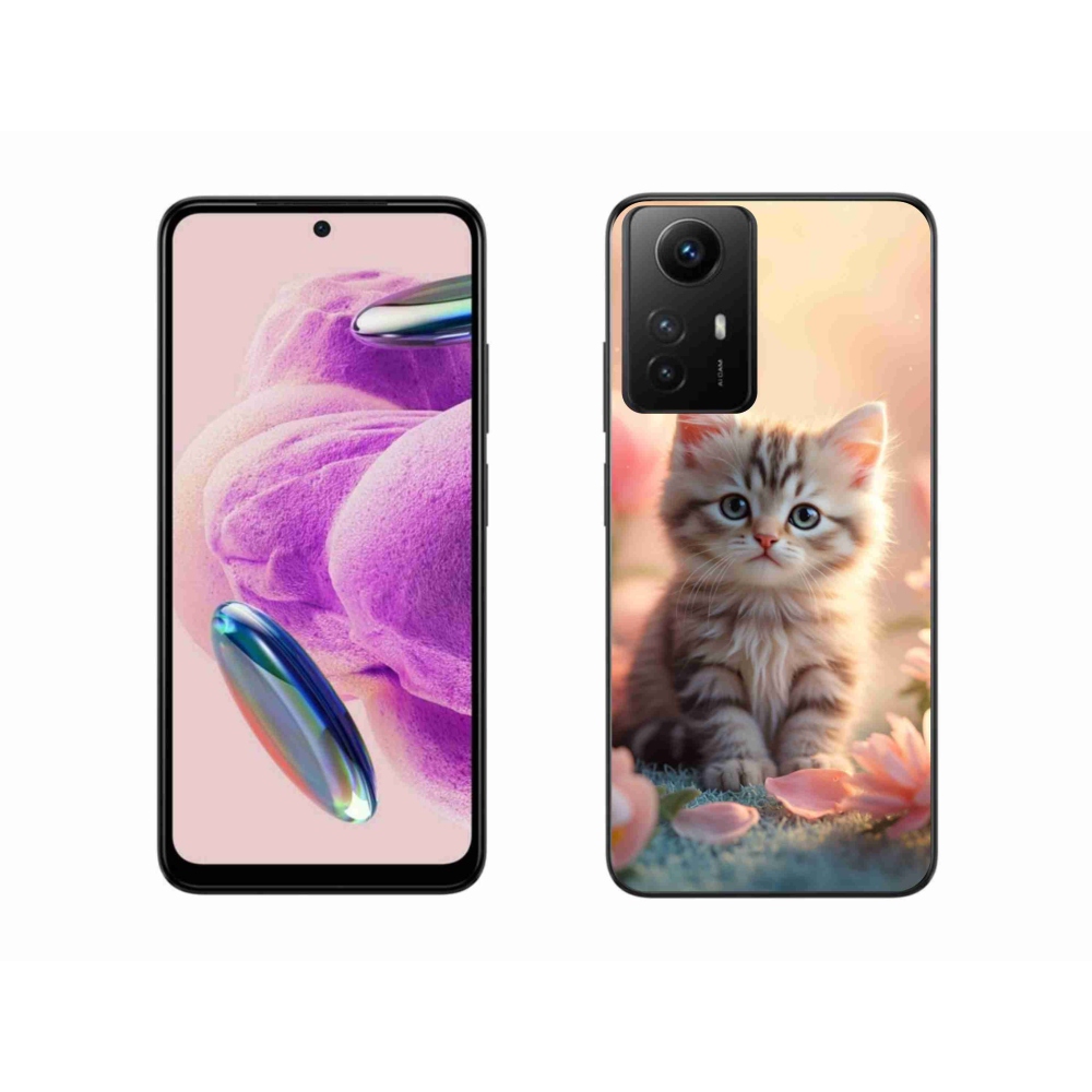 Gél borító mmCase a Xiaomi Redmi Note 12S-hez - aranyos cica 8