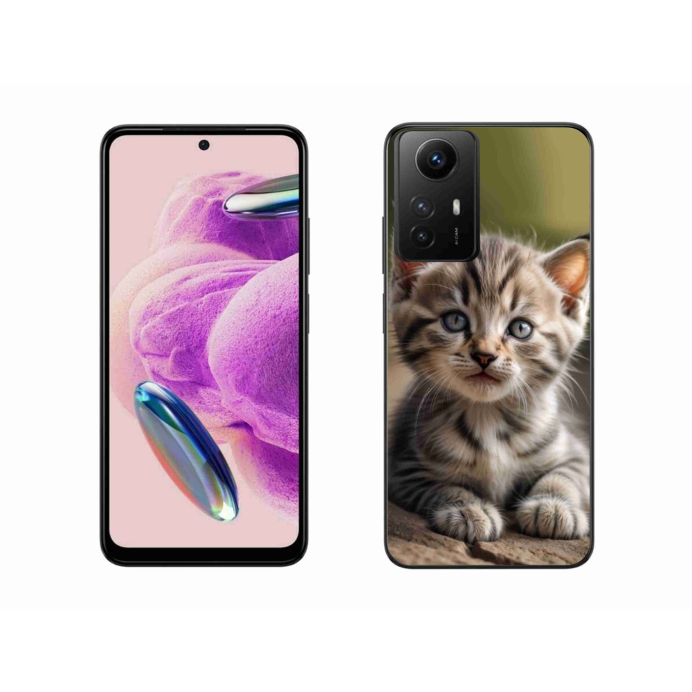 Gél borító mmCase a Xiaomi Redmi Note 12S-hez - aranyos cica 9