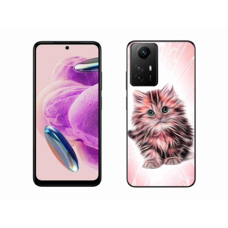 Gél borítás mmCase a Xiaomi Redmi Note 12S-hez - aranyos cica