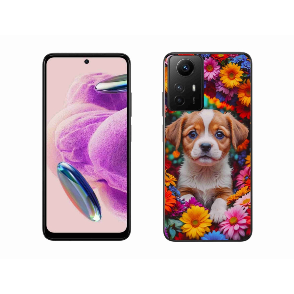 Gél borítás mmCase a Xiaomi Redmi Note 12S-hez - aranyos kiskutya