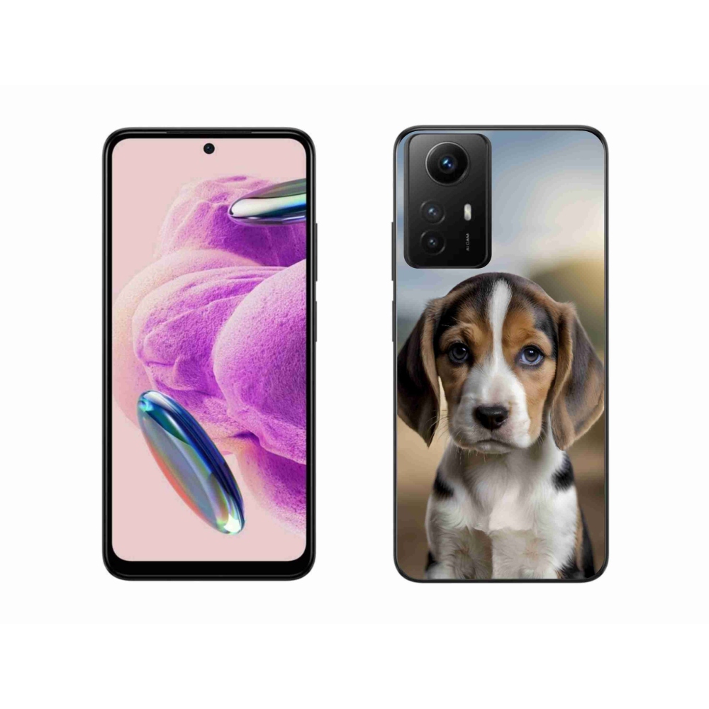 Gél borítás mmCase a Xiaomi Redmi Note 12S-hez - aranyos bézs színű