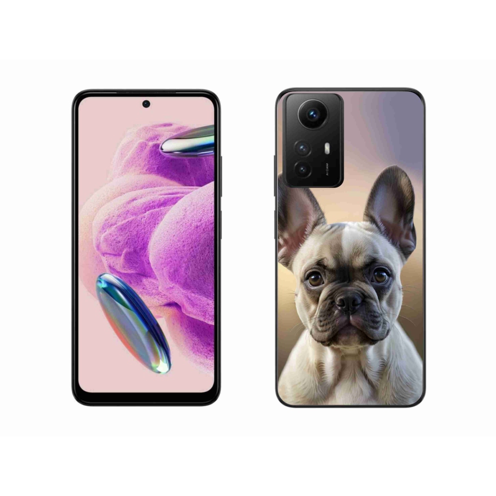 Gél borító mmCase a Xiaomi Redmi Note 12S-hez - aranyos francia bulldog