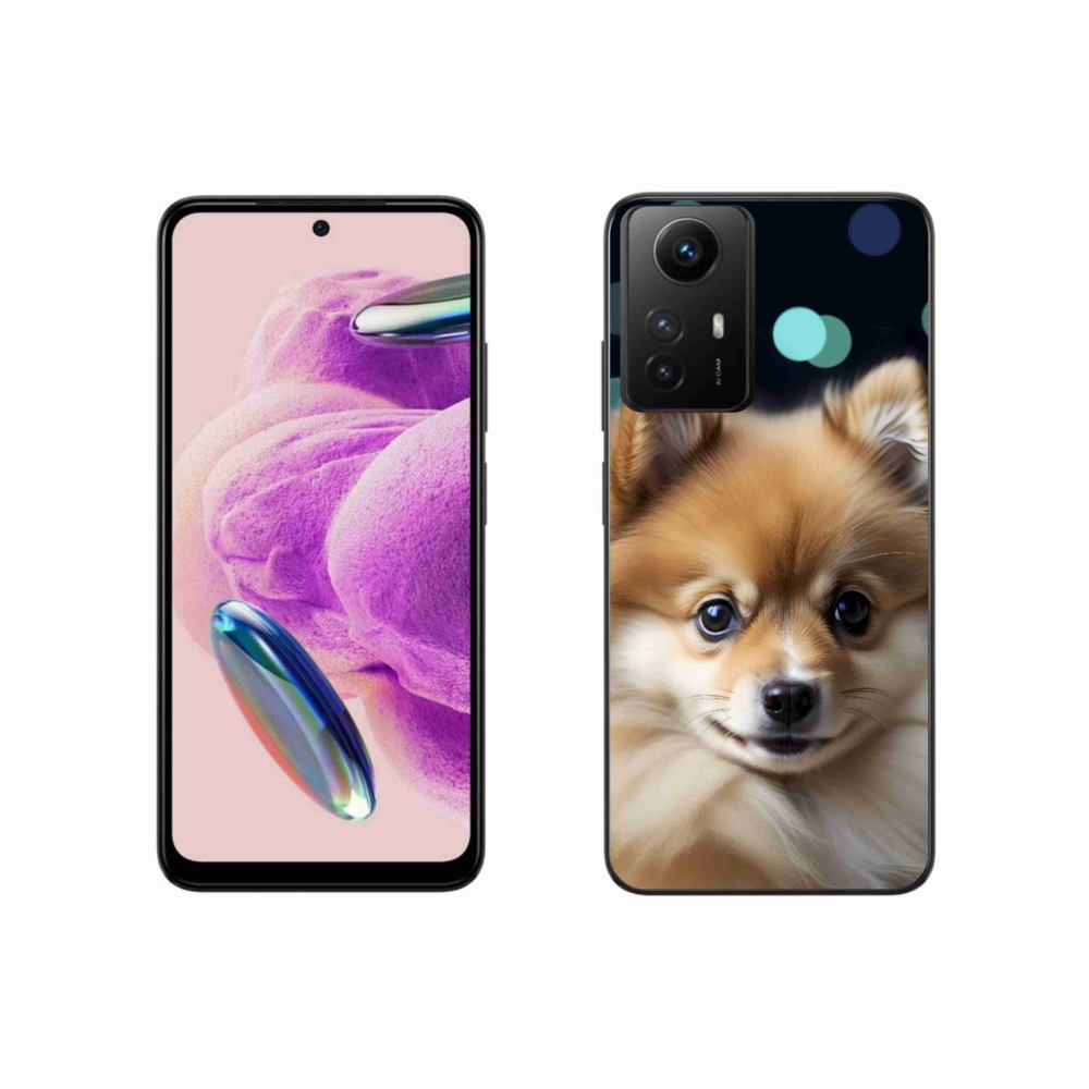 Gél borító mmCase a Xiaomi Redmi Note 12S-hez - aranyos pomerániai