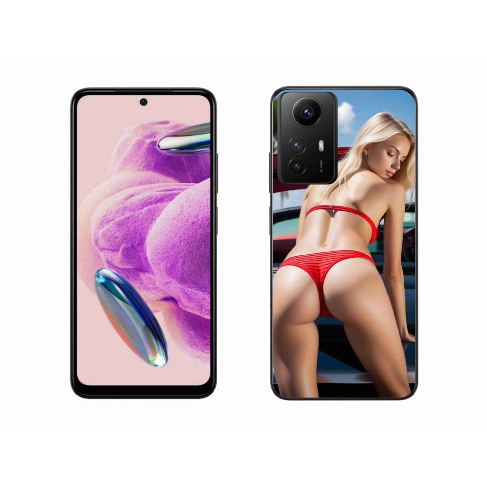 Gél borító mmCase a Xiaomi Redmi Note 12S-hez - szexi nő 2