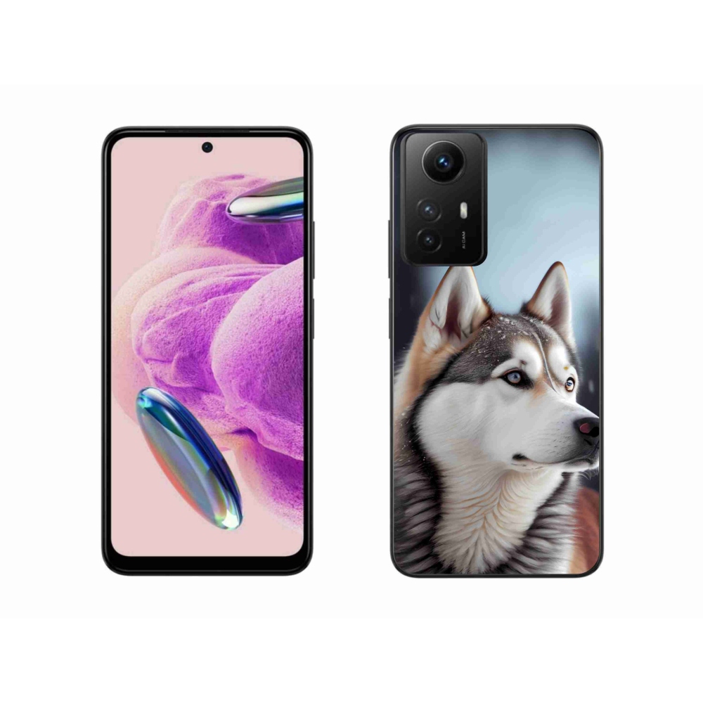 Gél borítás mmCase a Xiaomi Redmi Note 12S-hez - Szibériai husky