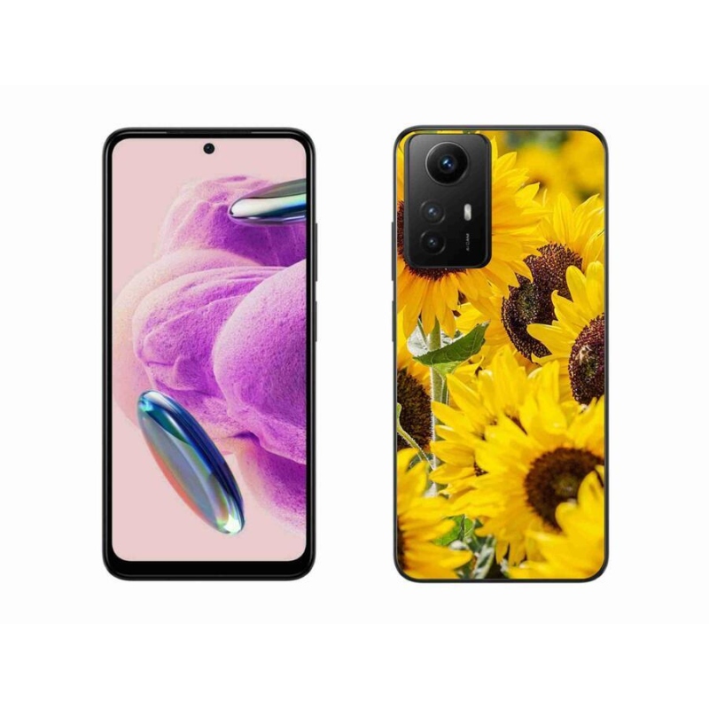 Gél borítás mmCase a Xiaomi Redmi Note 12S-hez - Napraforgó