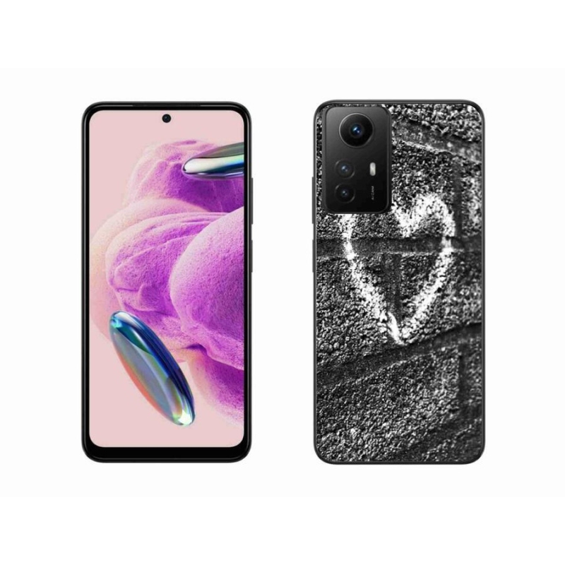 Gél borítás mmCase a Xiaomi Redmi Note 12S-hez - szív a falon