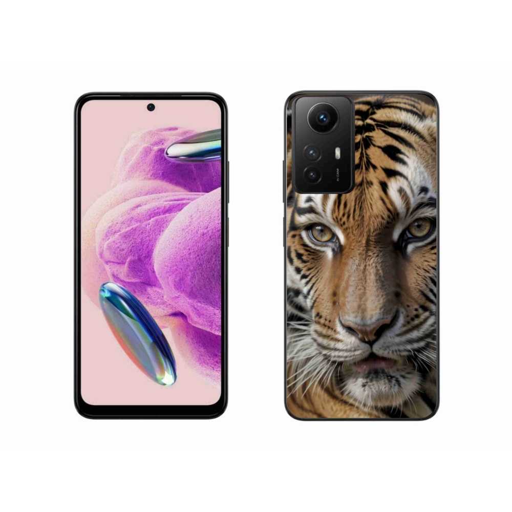 Gél borítás mmCase a Xiaomi Redmi Note 12S-hez - tigris nézet