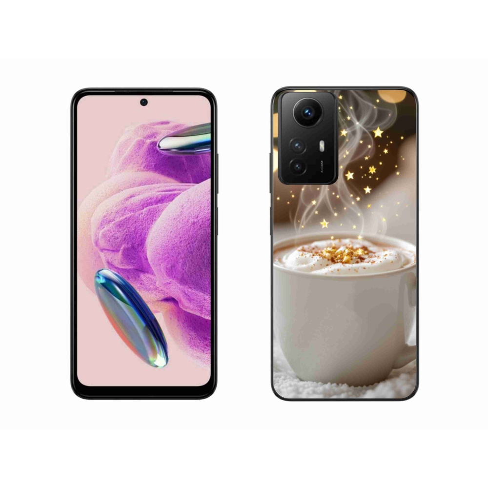 Gél borítás mmCase a Xiaomi Redmi Note 12S-hez - Karácsonyi forró ital