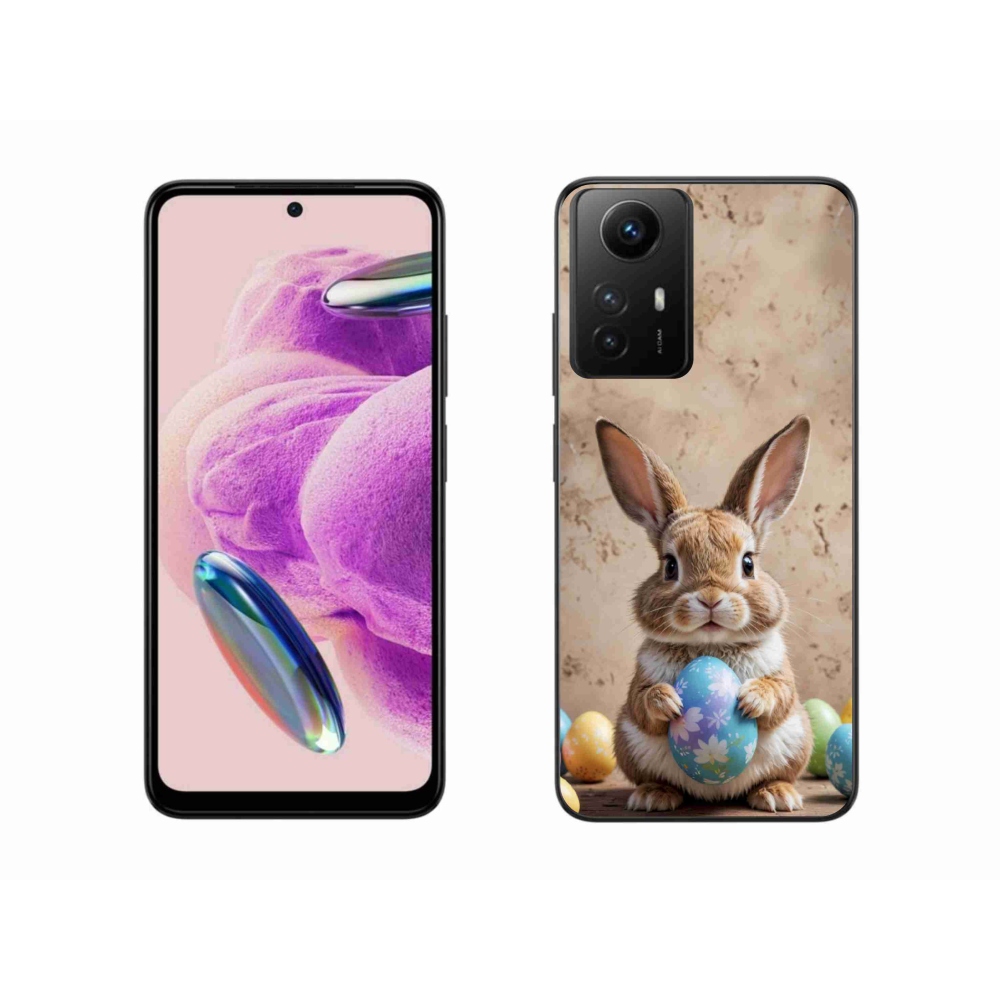 Gél borítás mmCase a Xiaomi Redmi Note 12S számára - Húsvéti nyuszi