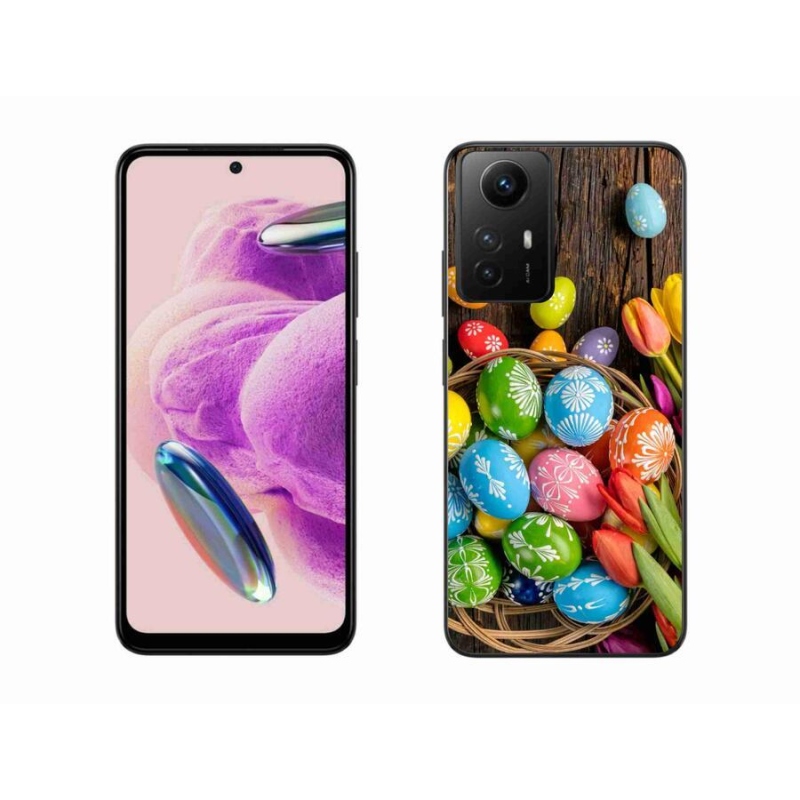 Gél borítás mmCase a Xiaomi Redmi Note 12S-hez - Húsvéti tojások