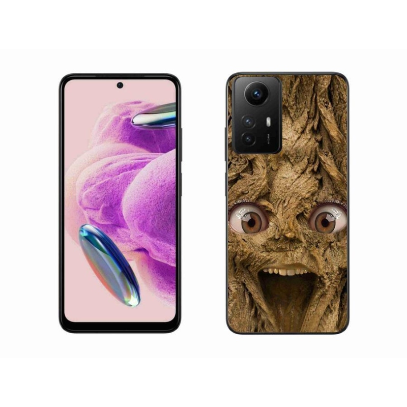 Gél borító mmCase a Xiaomi Redmi Note 12S-hez - boldog fa szemekkel