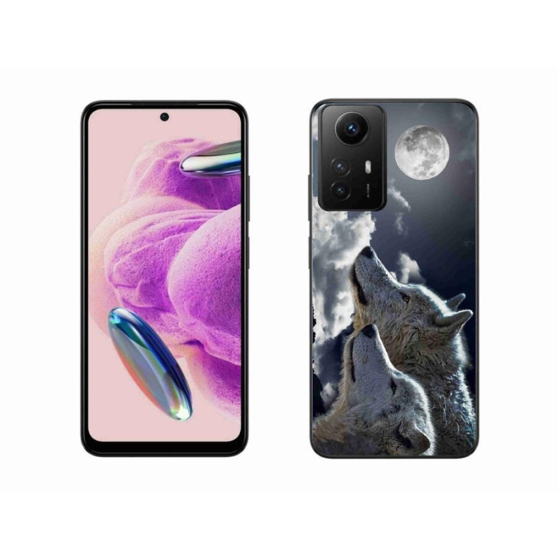 Gél borítás mmCase a Xiaomi Redmi Note 12S-hez - farkasok