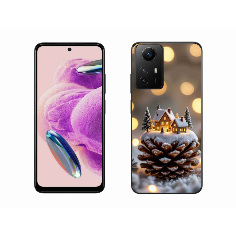 Gél borítás mmCase a Xiaomi Redmi Note 12S-hez - téli falu