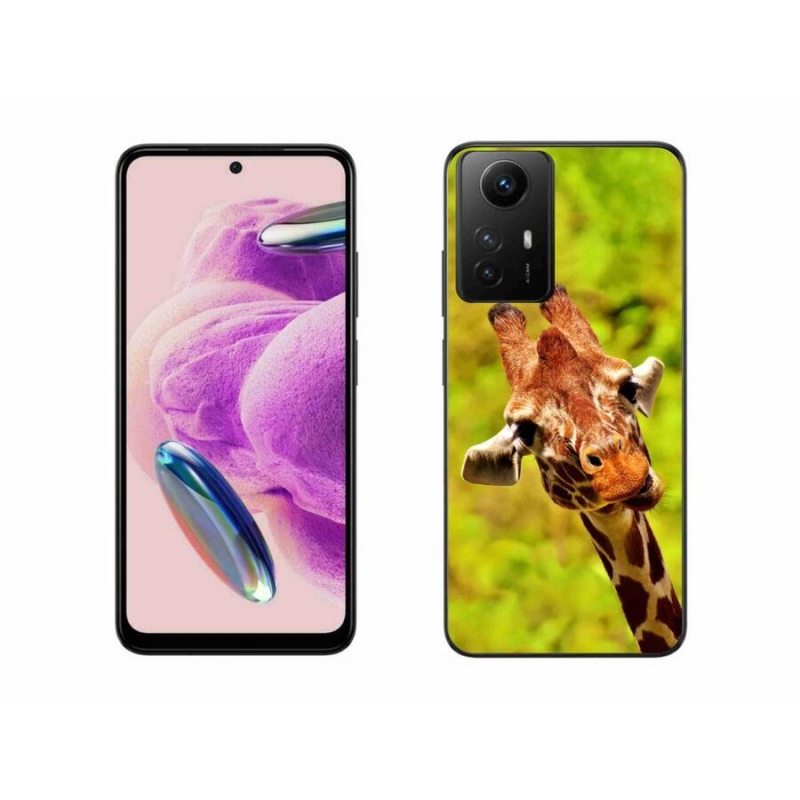 Gél borítás mmCase a Xiaomi Redmi Note 12S-hez - zsiráf
