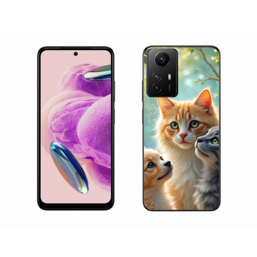 Gél borítás mmCase a Xiaomi Redmi Note 12S-hez - állatbarátság 2