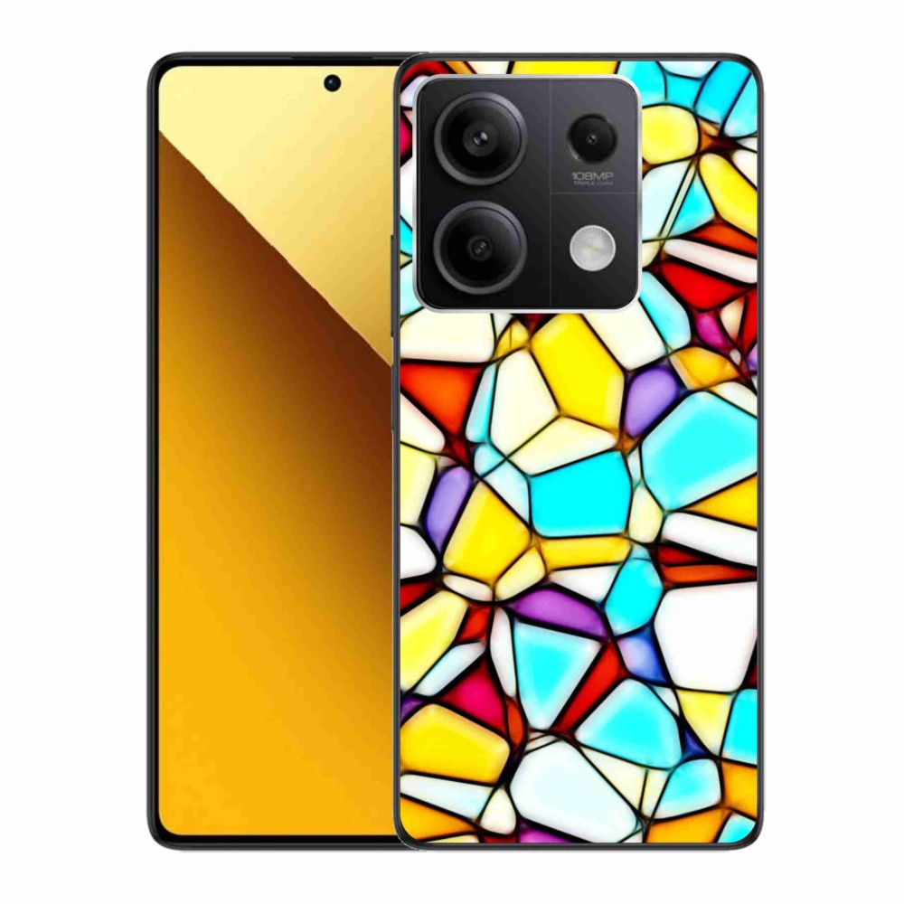Gél borítás mmCase a Xiaomi Redmi Note 13 5G számára - absztrakt motívum 40