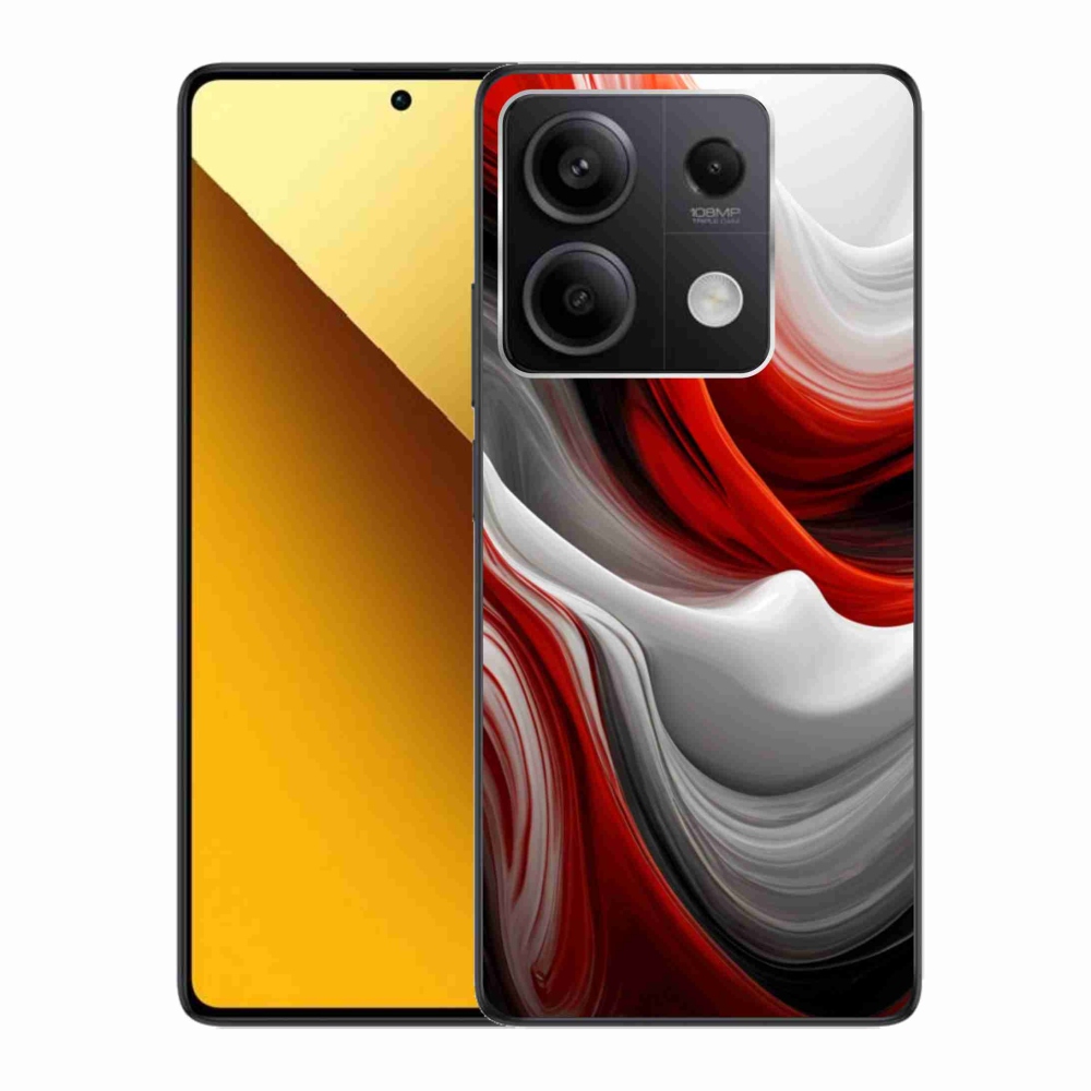 Gél borítás mmCase a Xiaomi Redmi Note 13 5G számára - absztrakt motívum 47