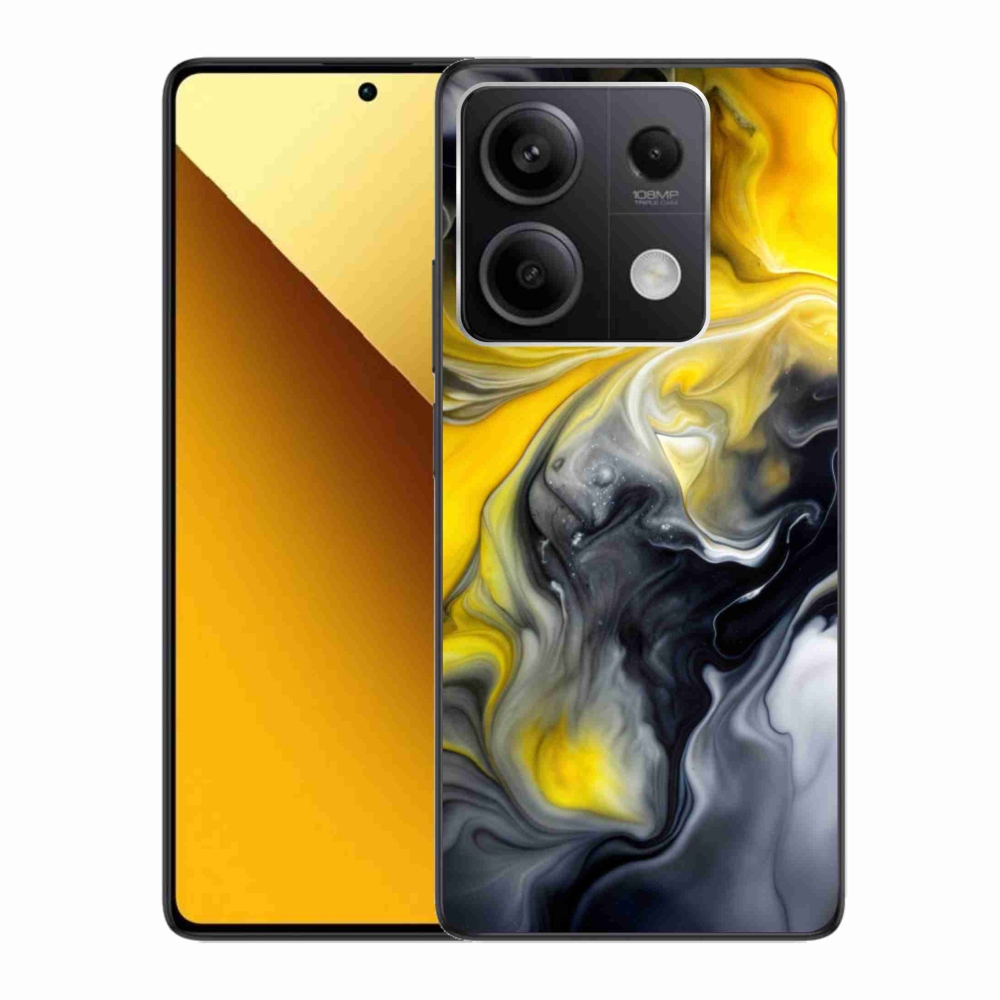 Gél borítás mmCase a Xiaomi Redmi Note 13 5G számára - absztrakt motívum 60