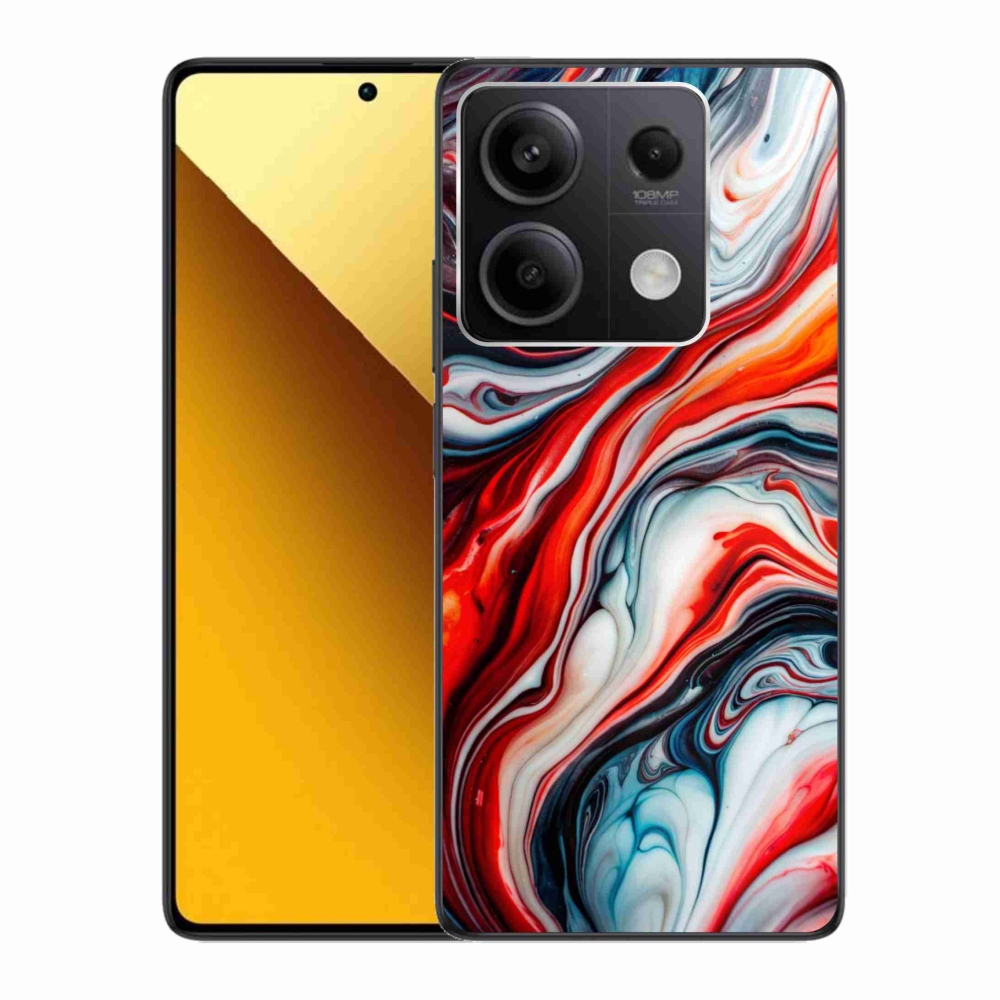 Gél borítás mmCase a Xiaomi Redmi Note 13 5G számára - absztrakt motívum 63