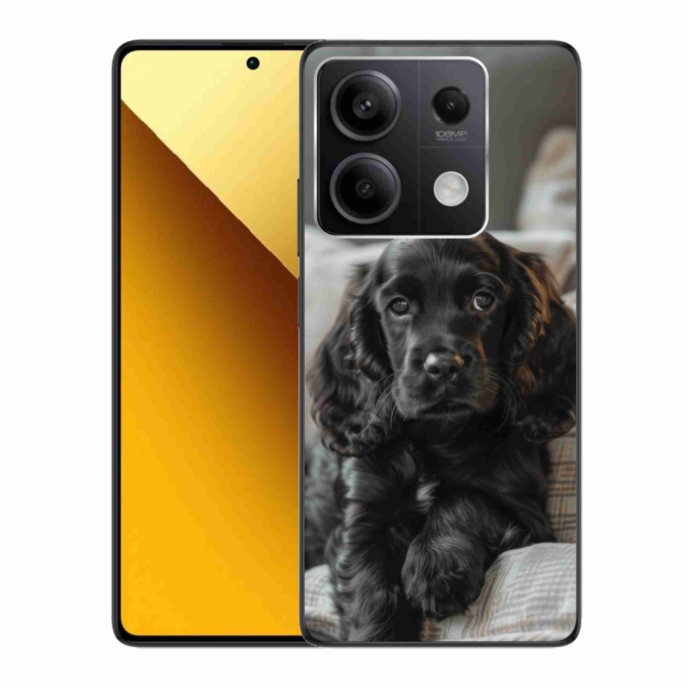 Gél borítás mmCase a Xiaomi Redmi Note 13 5G készülékhez - angol kokárdaspániel