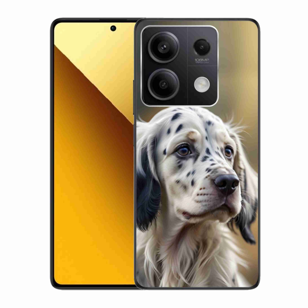 Gél borítás mmCase a Xiaomi Redmi Note 13 5G-hez - angol szetter