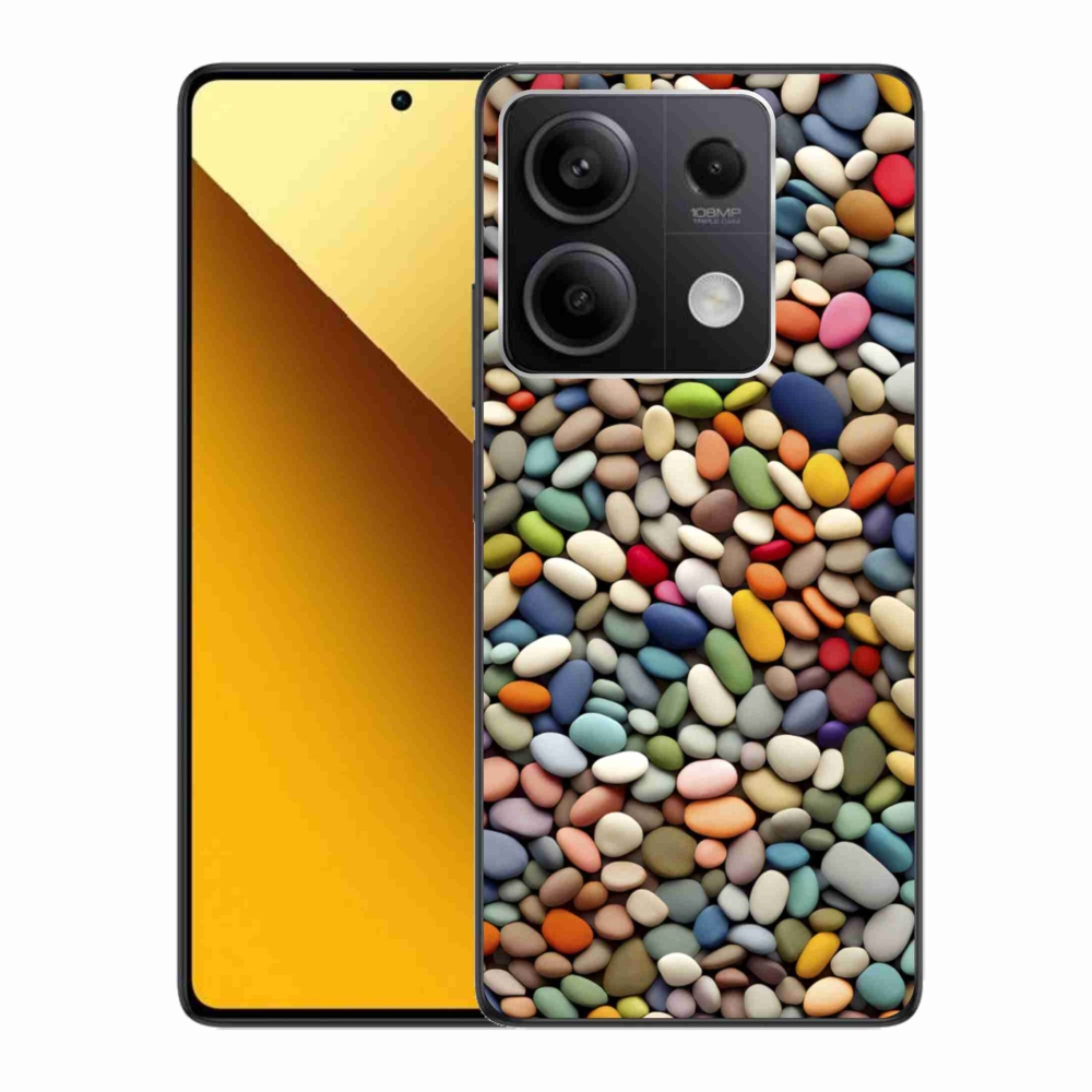 Gél borítás mmCase a Xiaomi Redmi Note 13 5G-hez - színes strasszkövek 2
