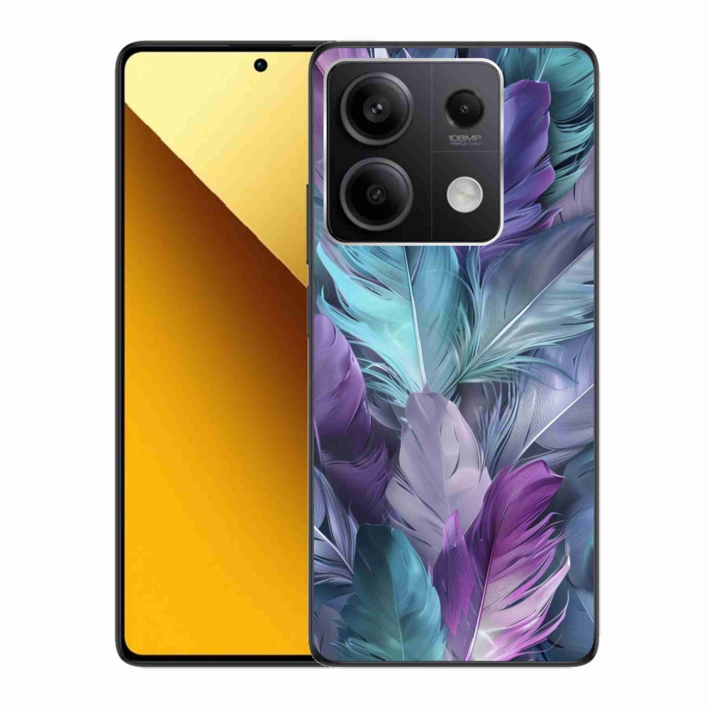 Gél borítás mmCase a Xiaomi Redmi Note 13 5G-hez - színes toll 2