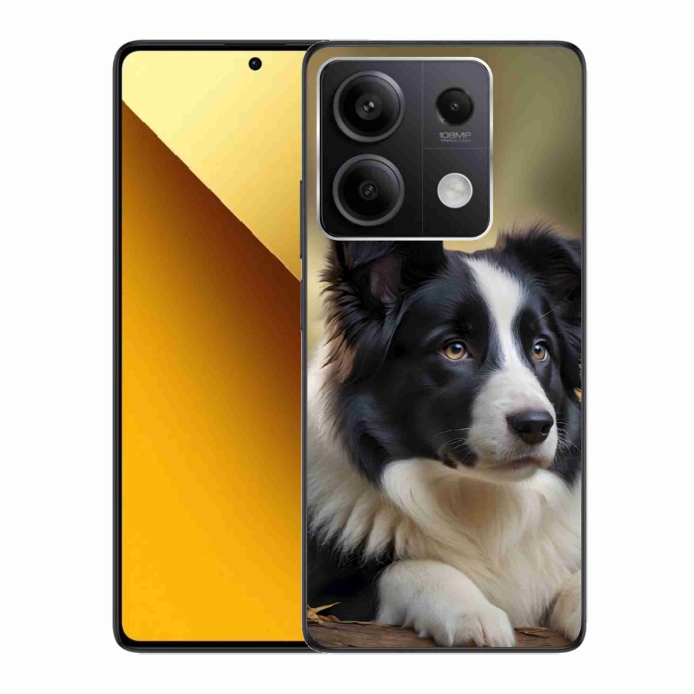 Gél borító mmCase a Xiaomi Redmi Note 13 5G-hez - border colie 2