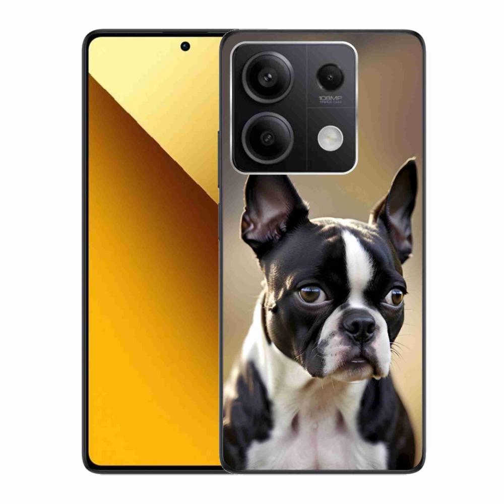 Gél borítás mmCase a Xiaomi Redmi Note 13 5G készülékhez - Boston Terrier